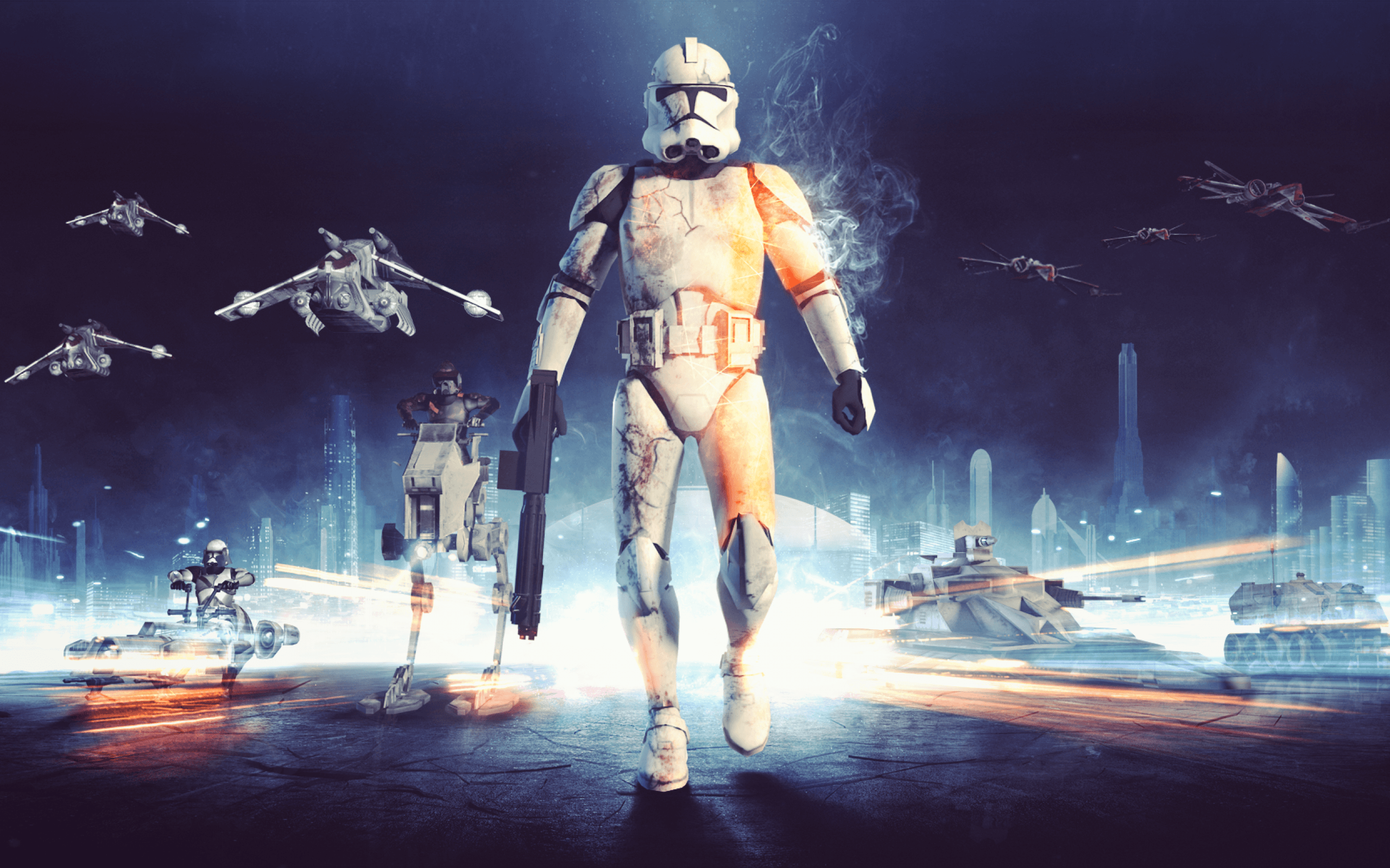 Download 2560x1600 Star Wars Battlefront, Clone Trooper Wallpaper