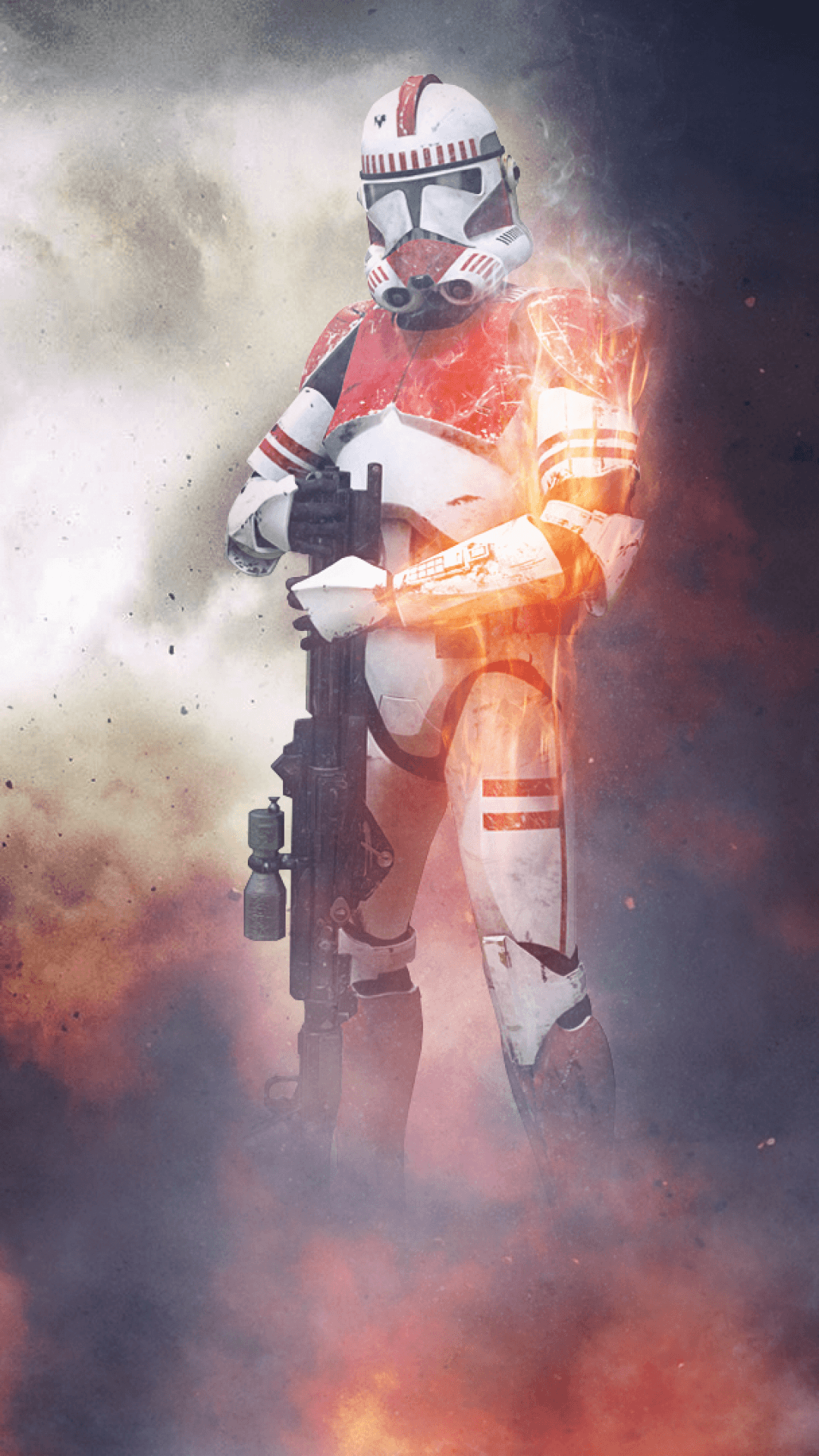 Download 1080x1920 Battlefront Clone Trooper Wallpaper