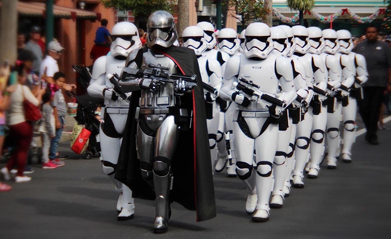 Wallpaper Star Wars Clone trooper Warriors Cosplay