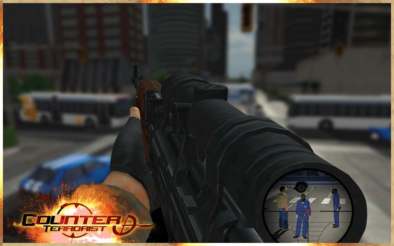 Rooftop Sniper Secret Agent 3D for Android