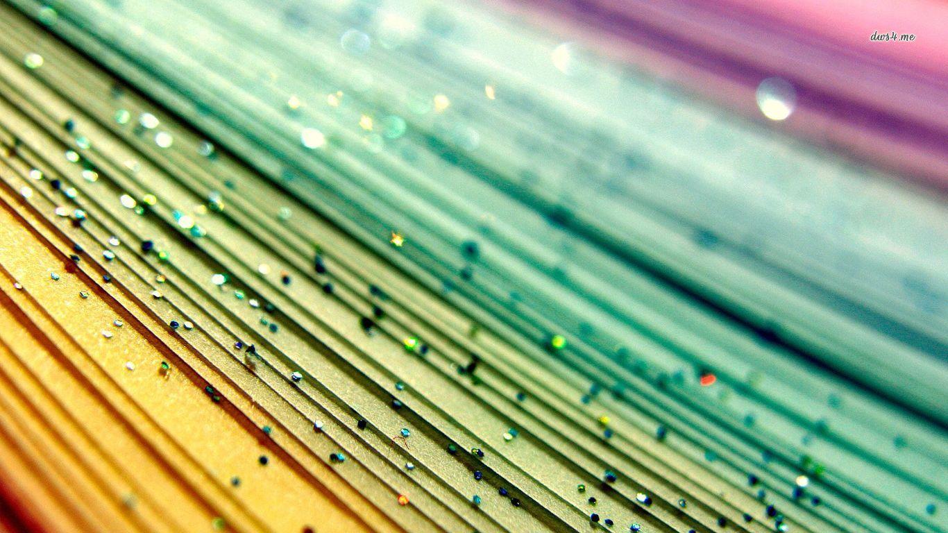 Ribbons and glitter wallpaper wallpaper