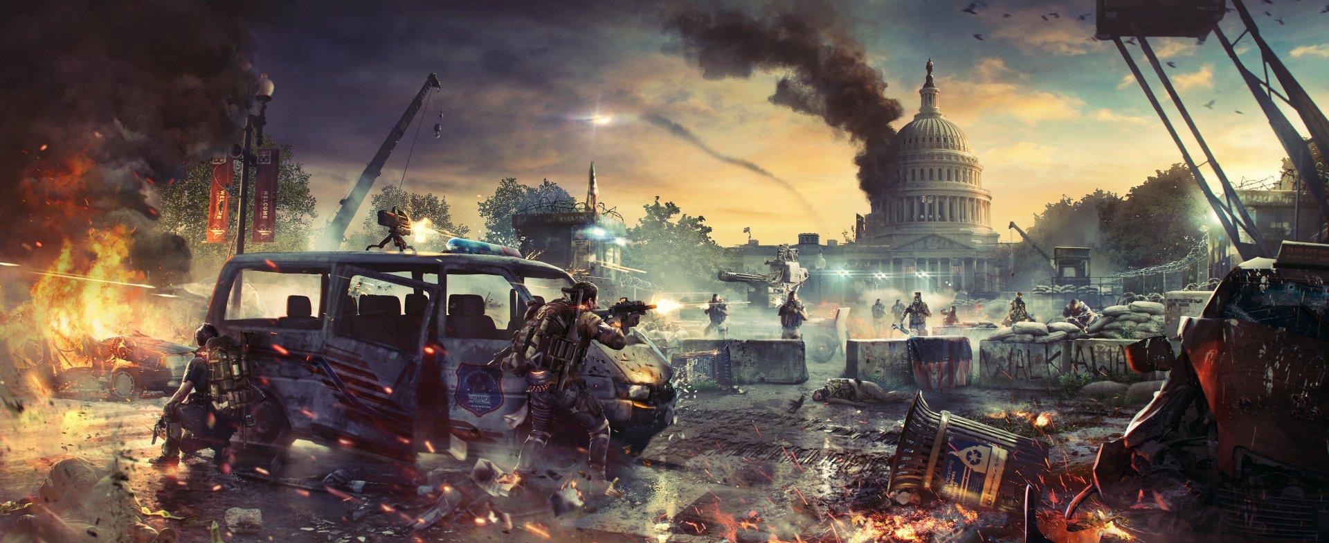 Tom Clancy's The Division 2 HD Wallpaper and Background Image