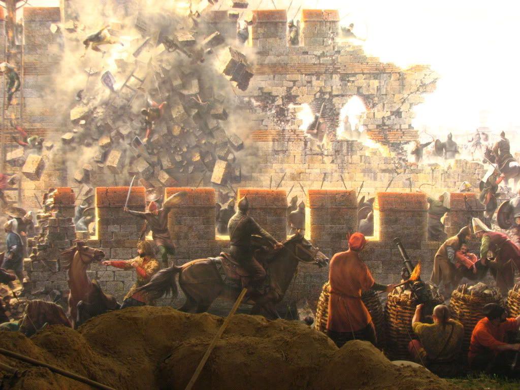 Siege of Constantinople. Rashidun Caliphate thru Ottoman Empire