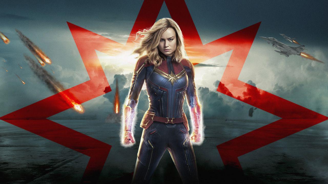 Wallpaper Captain Marvel, 4K, 8K, Movies
