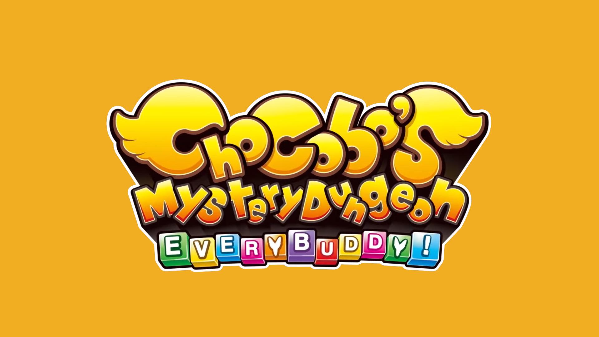 Square Enix Announces Chocobo's Mystery Dungeon: Every Buddy