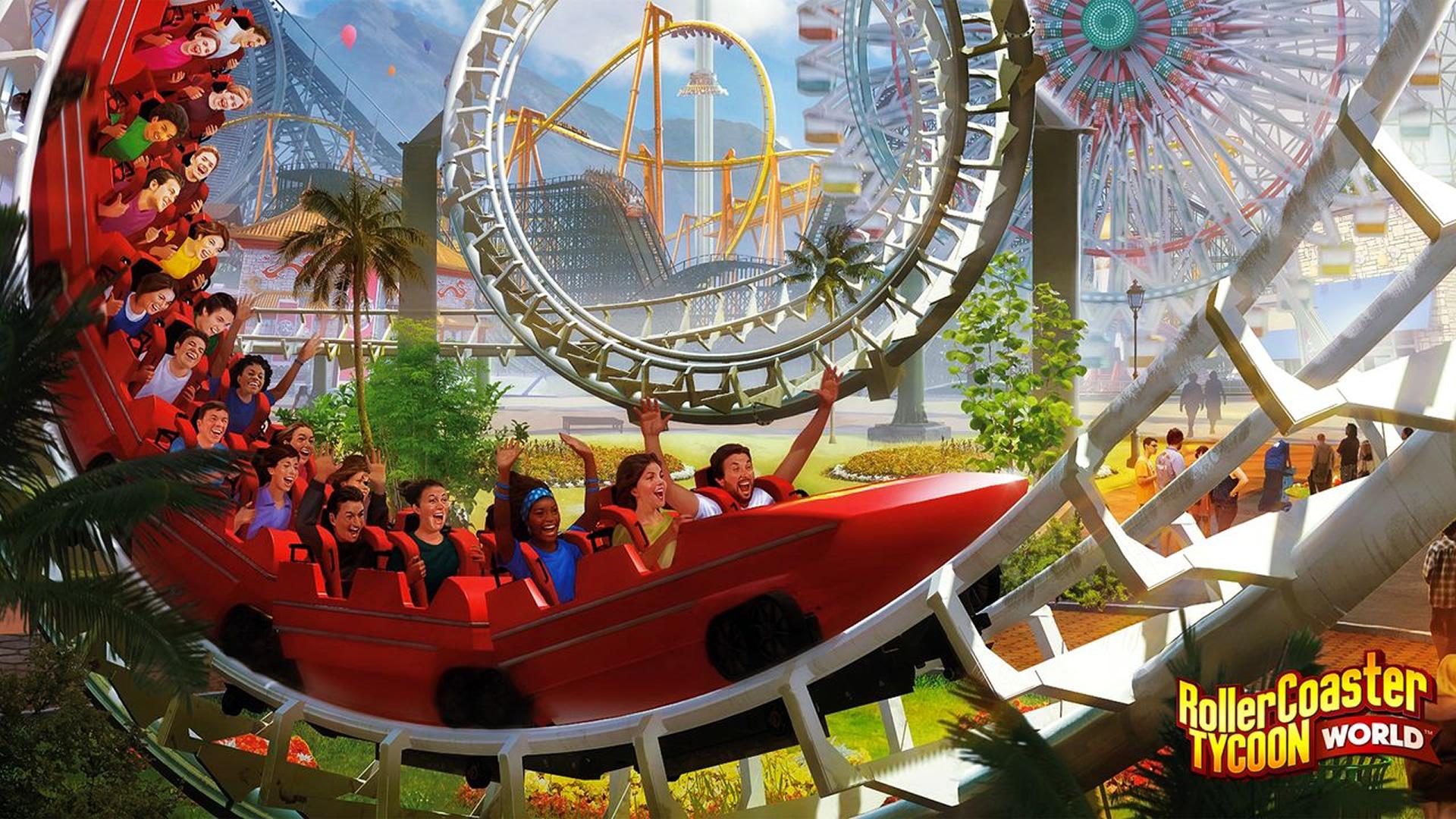 Roller Coaster Wallpaper Image