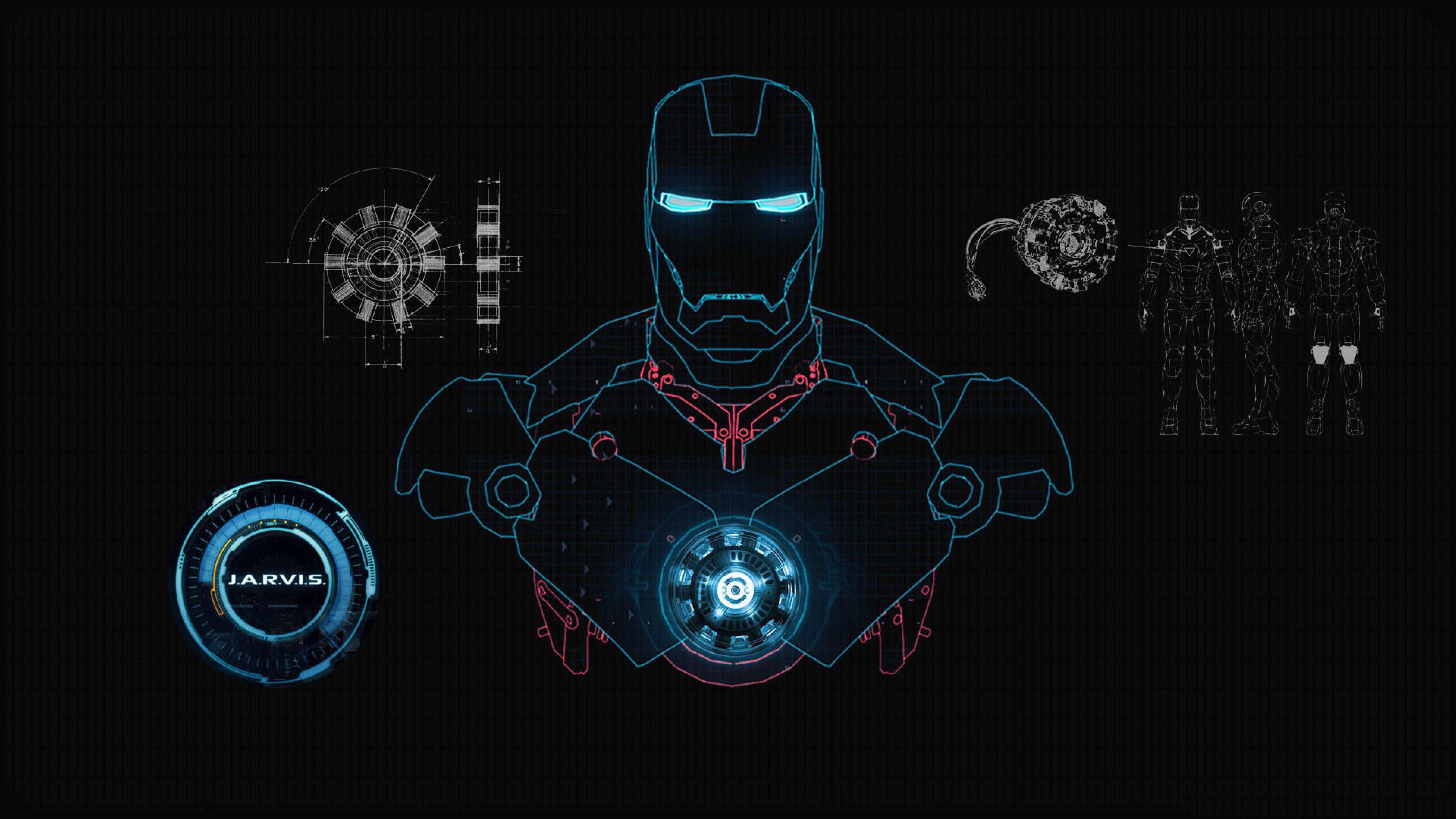 Iron Man JARVIS Wallpaper. Iron Man Wallpaper, Iron Man HD