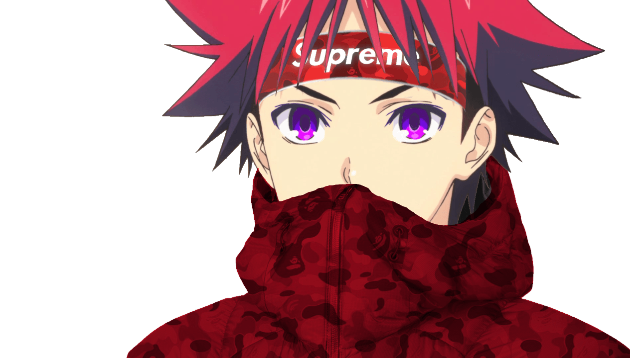 Anime Characters Wearing Supreme Wallpapers on WallpaperDog