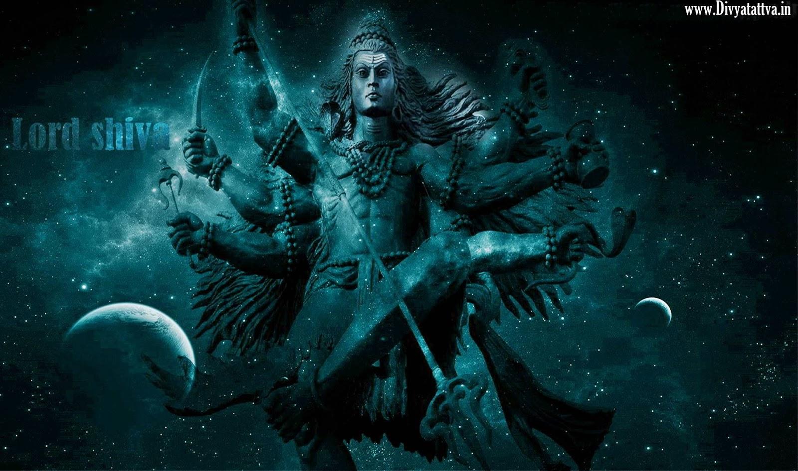 High Definition Angry Lord Shiva 3D Wallpaper HD