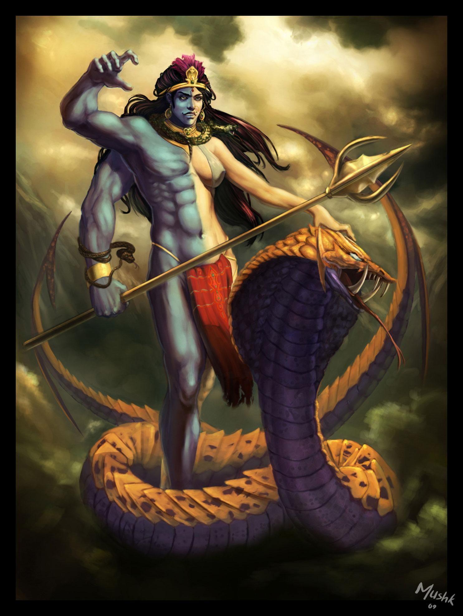 Lord Shiva Wallpaper 4K, Smite, The Destroyer, 2022 Games