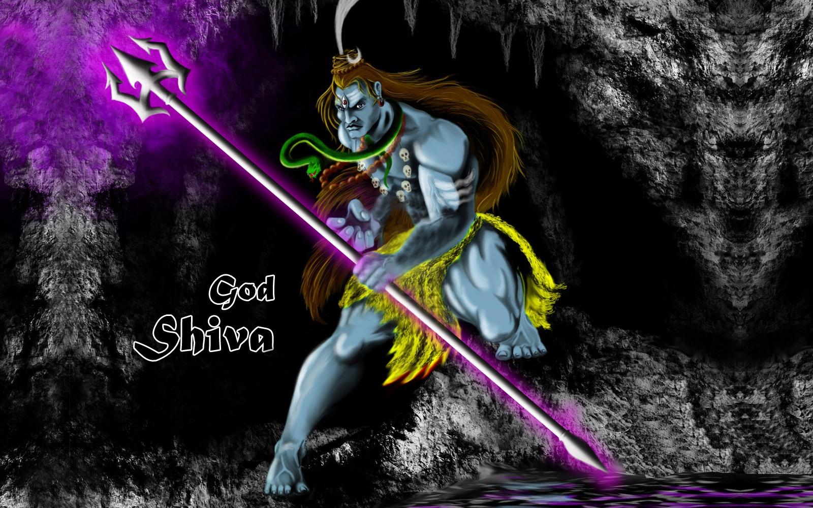 Angry Lord Shiva Smoking Chilam HD Wallpaper And Image 3D