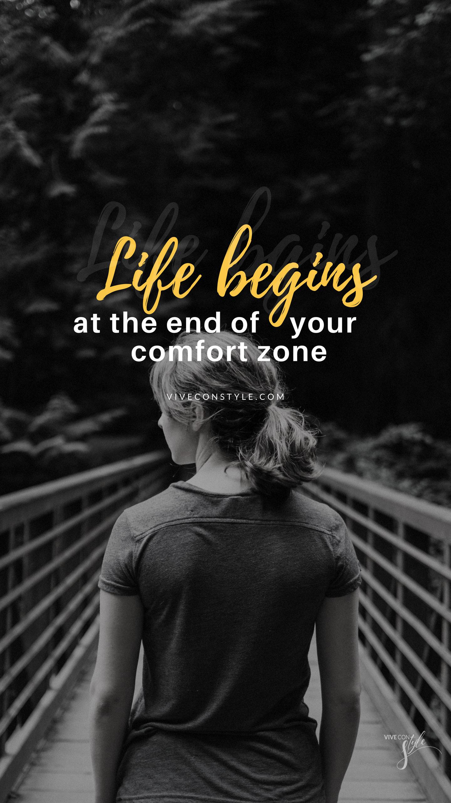 Life begins mobile wallpaper Con Style