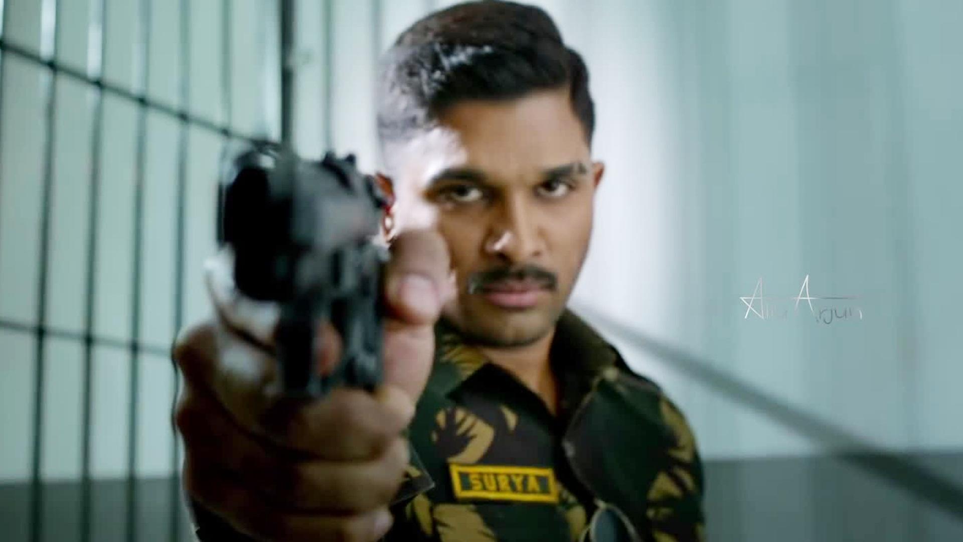 Allu Arjun In Naa Peru Surya Naa Illu Wallpaper 28612