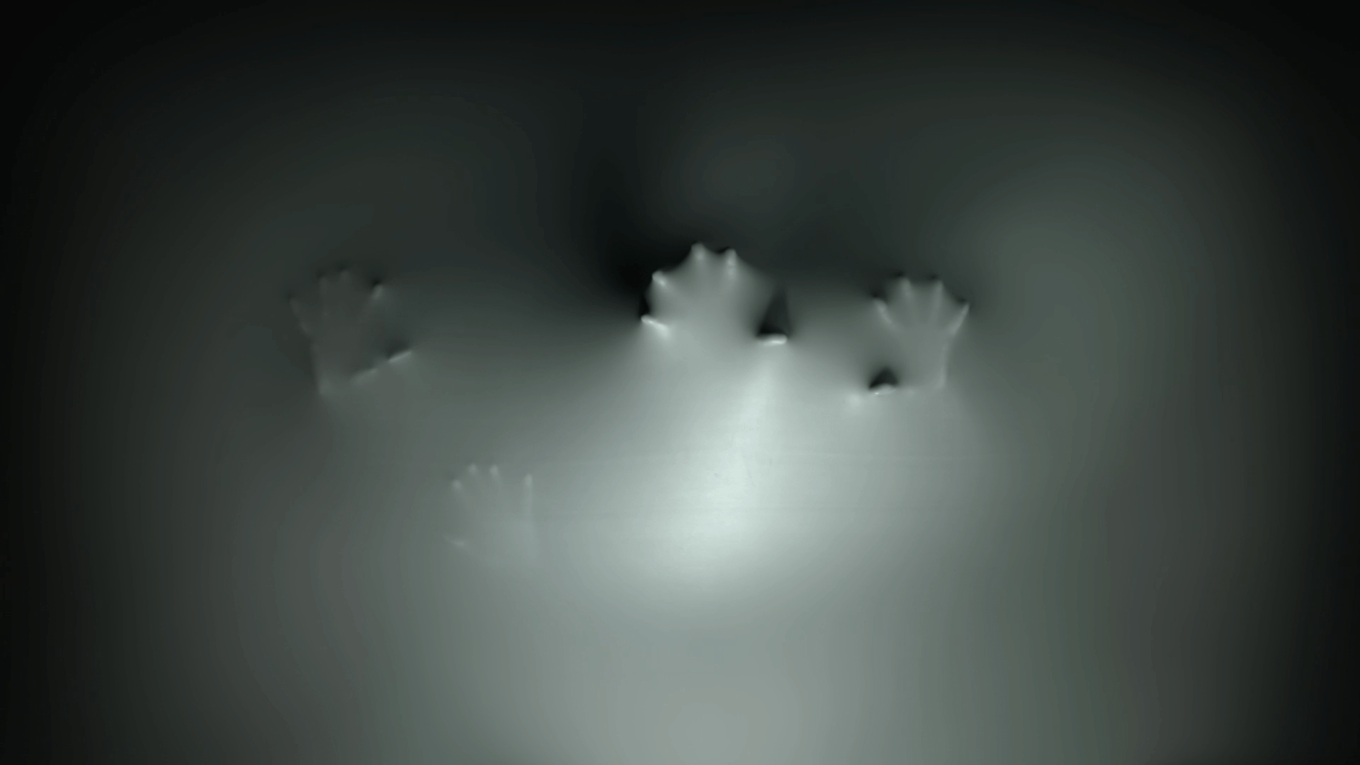 Only Ghost Hands on Wall HD Live Wallpaper