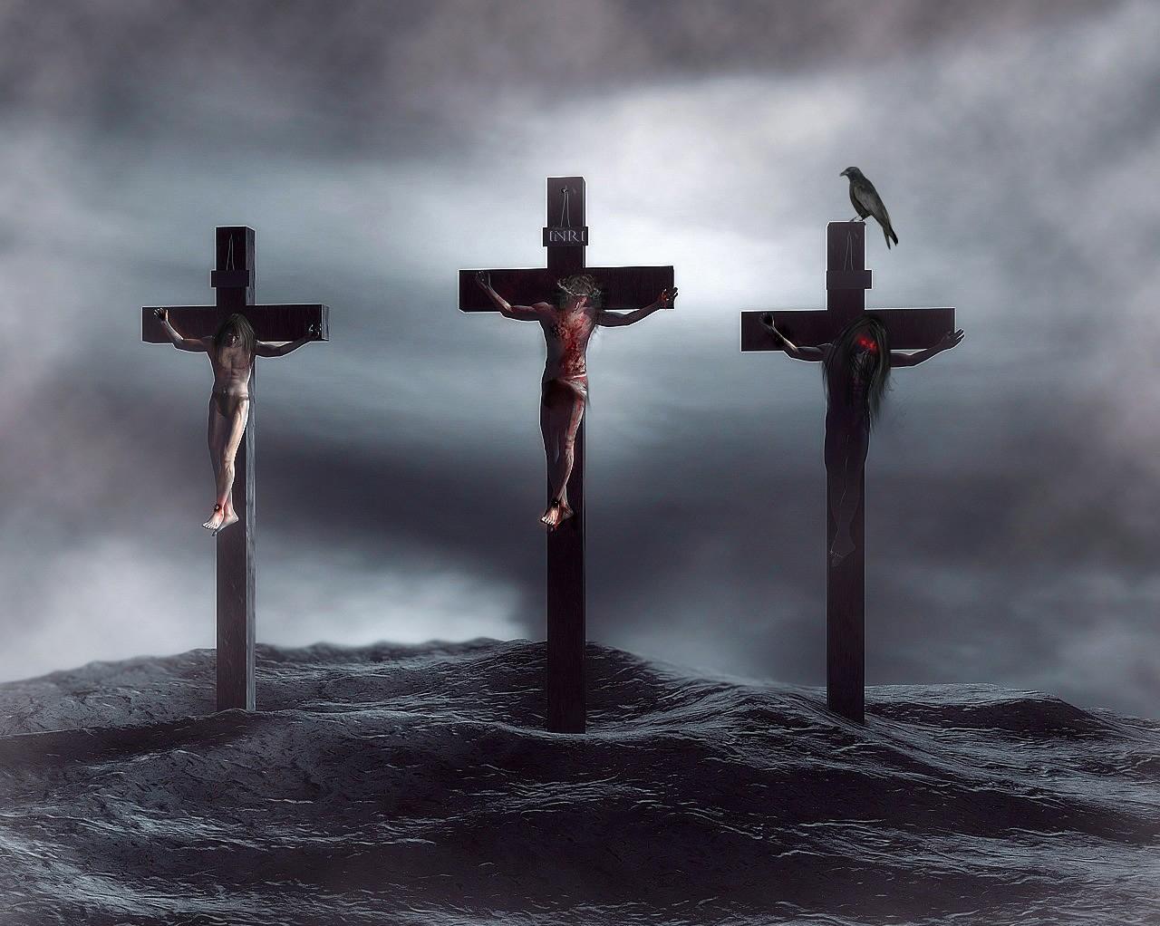 three crosses Wallpaper and Background Imagex1022