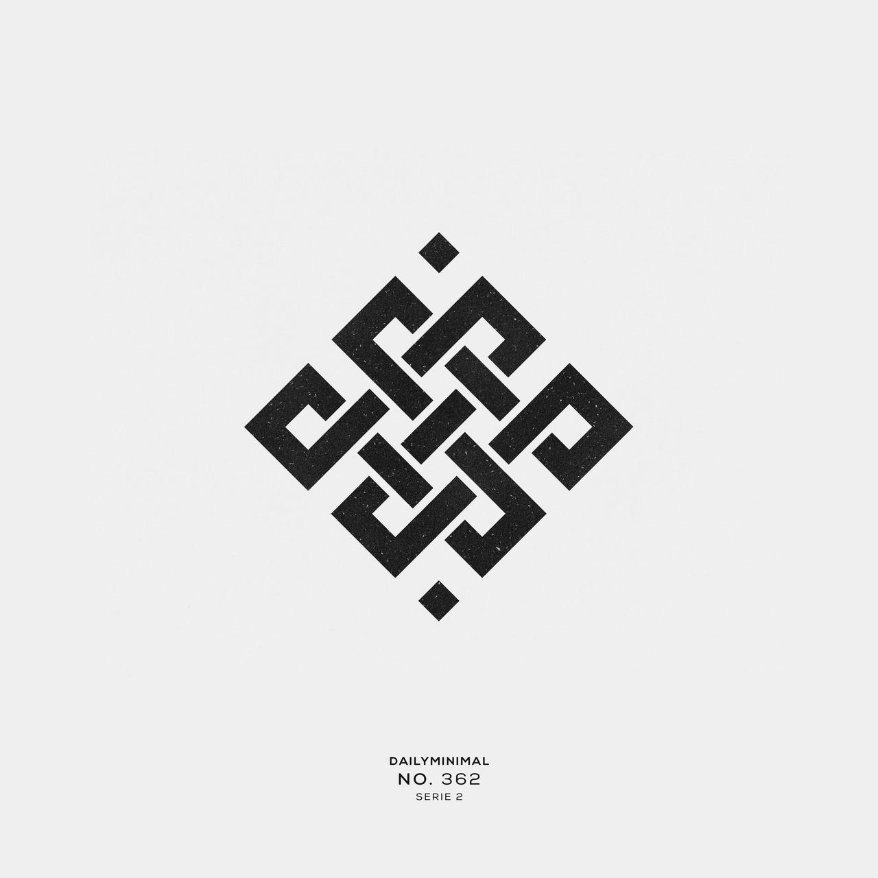 DAILY MINIMAL. 362 A new geometric design every day Chinese
