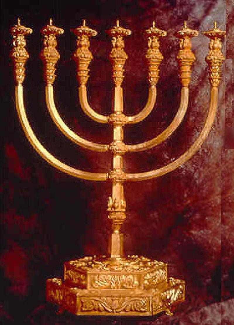 The Menorah Is Described In The Bible As The Seven Lamp Six
