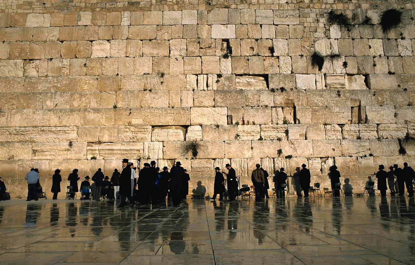 Wallpaper wall, Jerusalem, Wailing Wall image for desktop, section