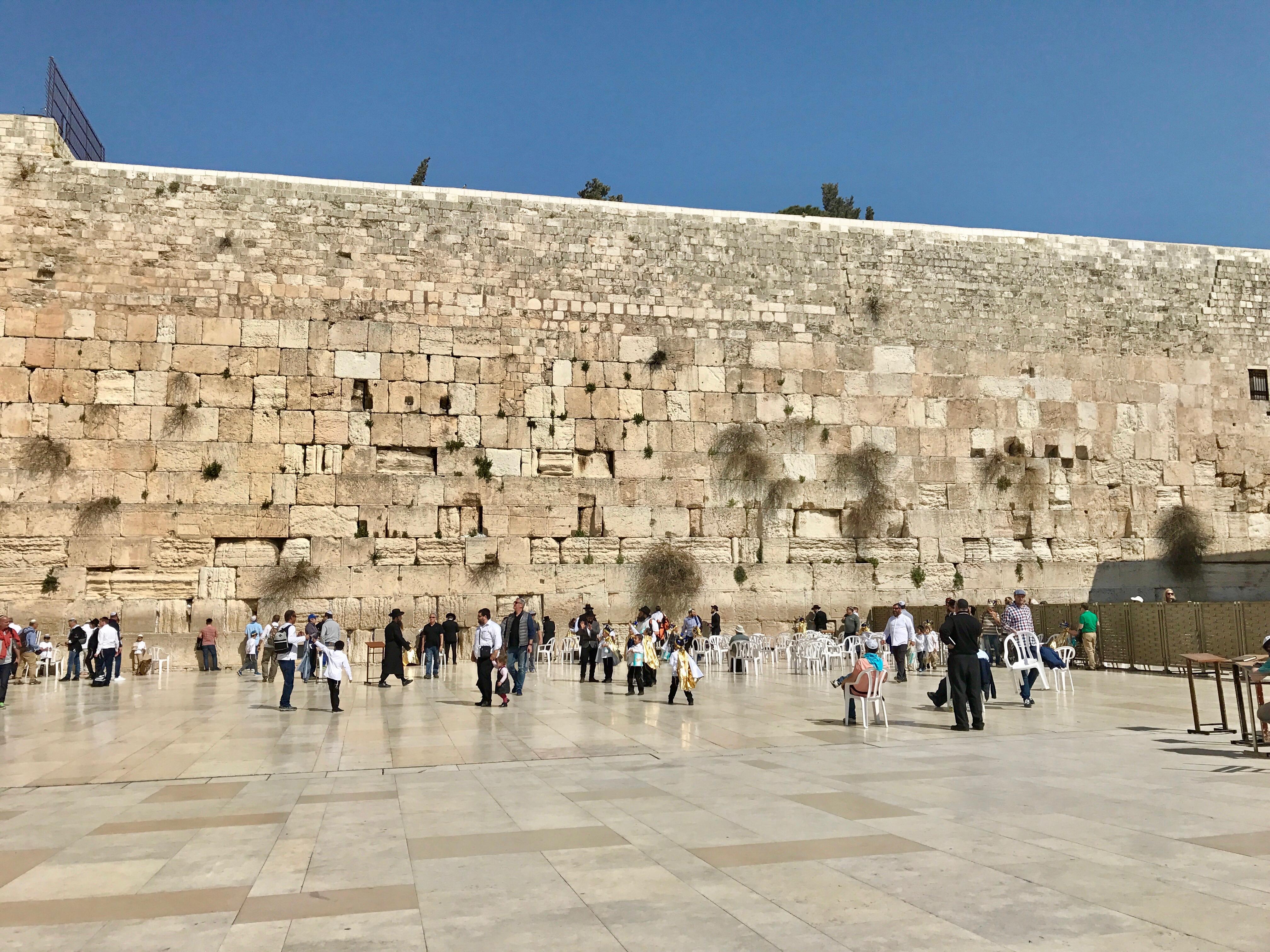 Visiting the Wailing Wall in Jerusalem's Old City
