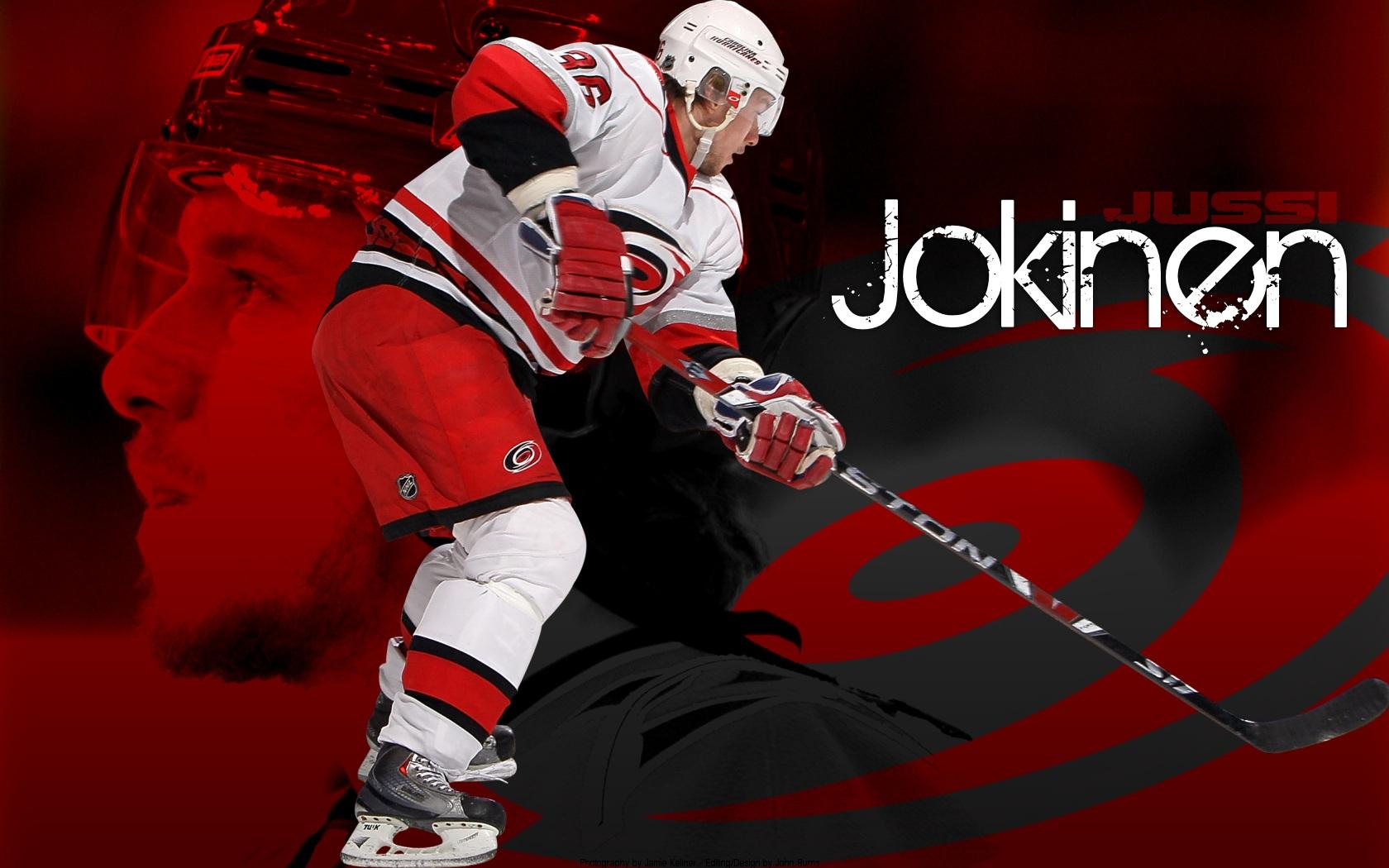 Hockey Jussi Jokinen Carolina Hurricanes wallpaperx1050
