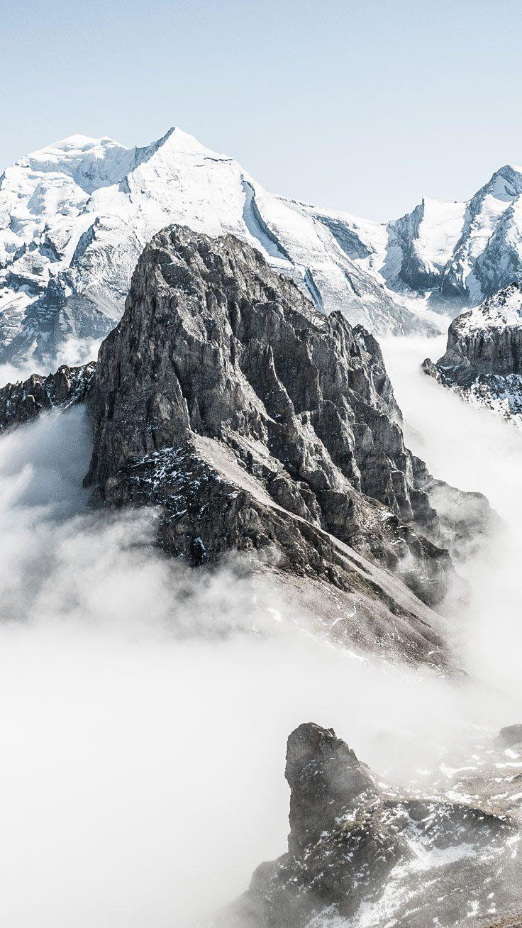 Snowy Mountains Preppy Original 31 Free HD iPhone 7 & 7 Plus