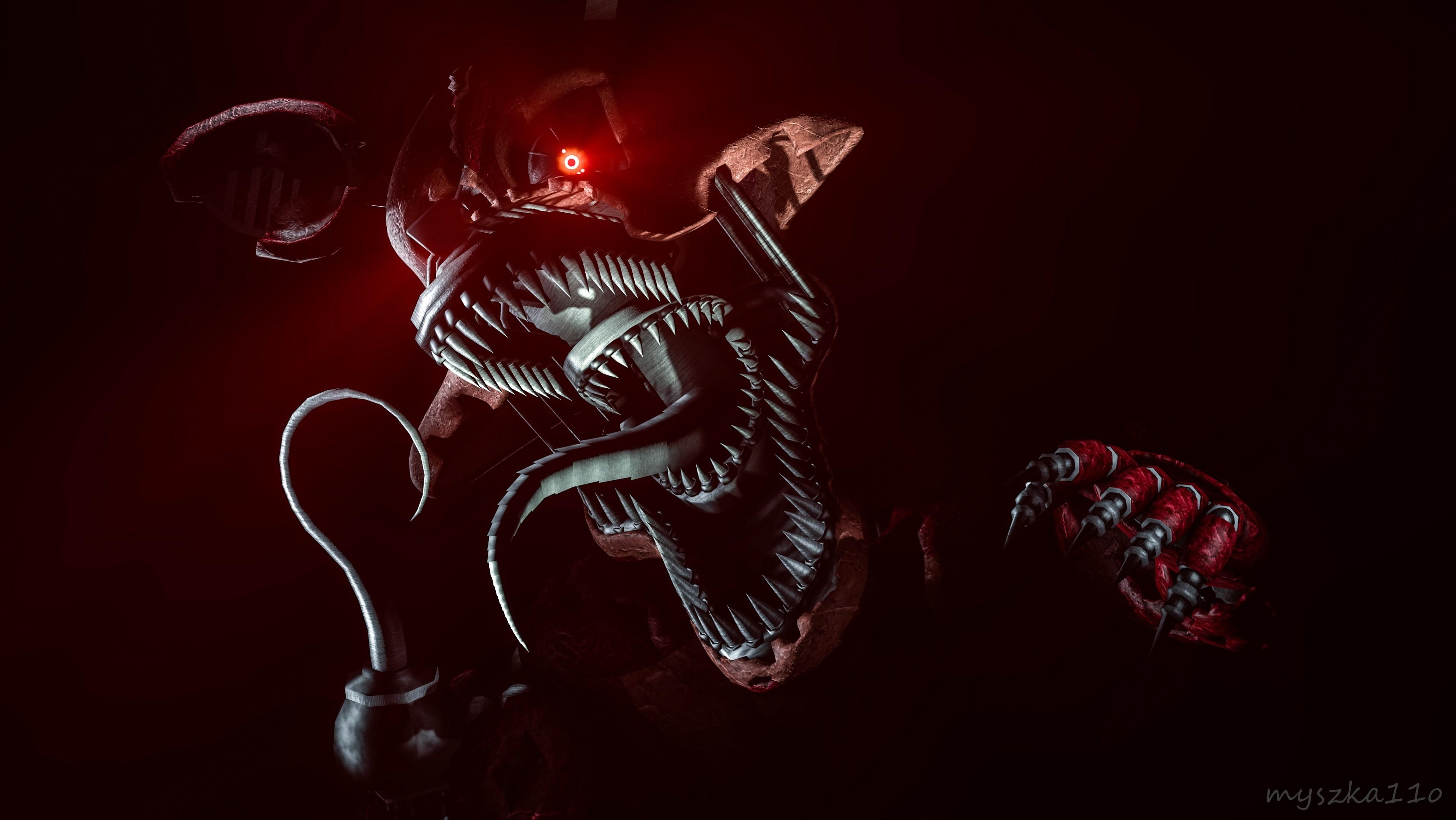 Nightmare Foxy jumpscare image - Imthepurpleguy - IndieDB