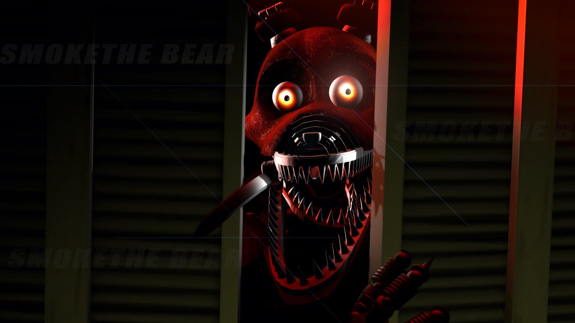 Nightmare Foxy Wallpaper, Download HD Wallpaper