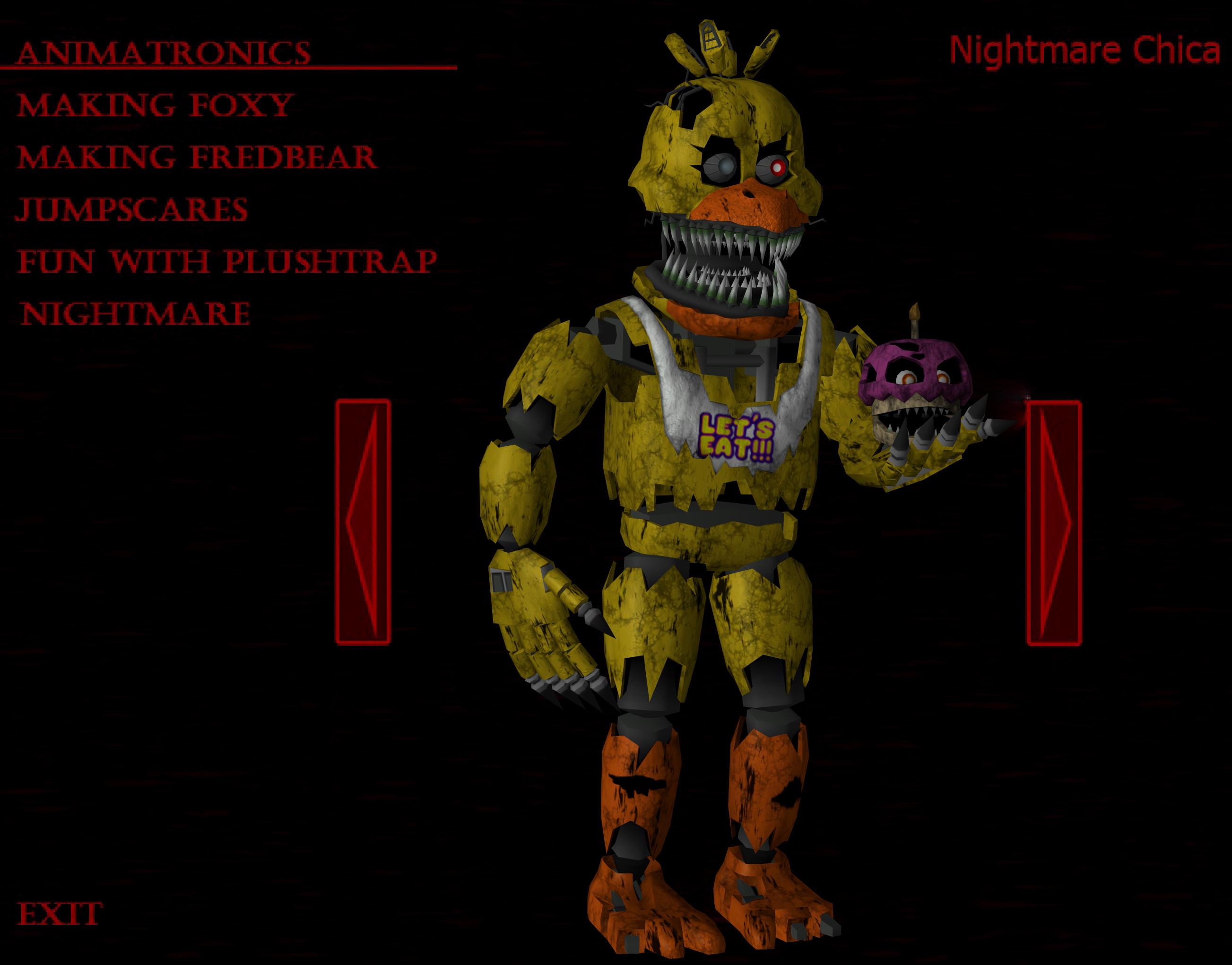 Steam Workshop::Five nights at Freddy's 4 Nightmare Chica (By Everything  models)