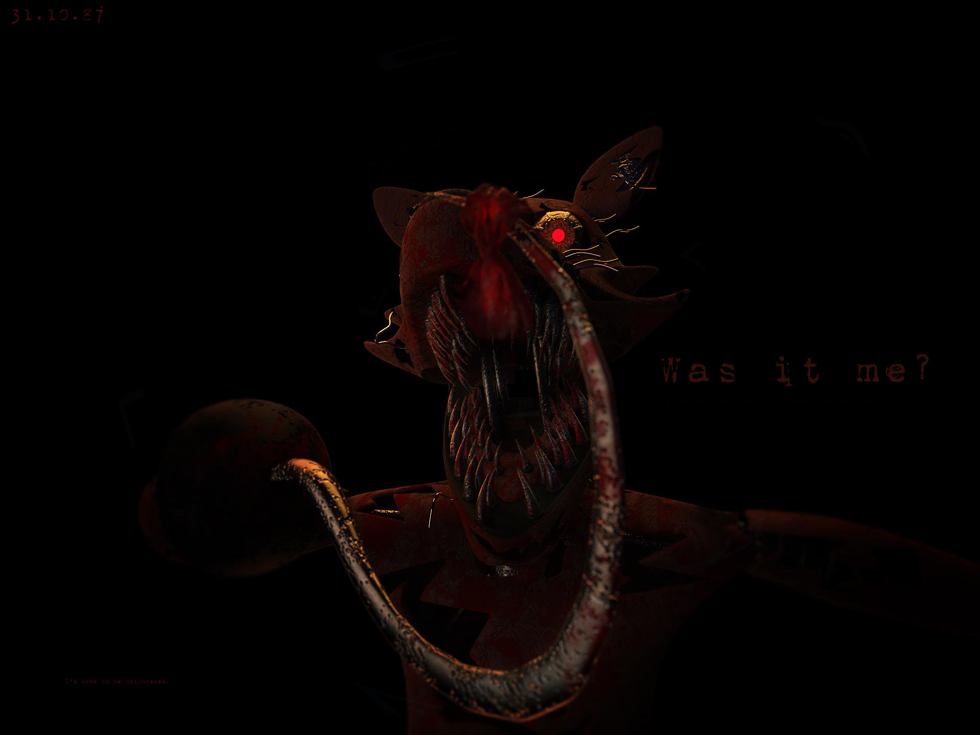 So I thought my Nightmare Foxy still wasn't Over The Top Enough