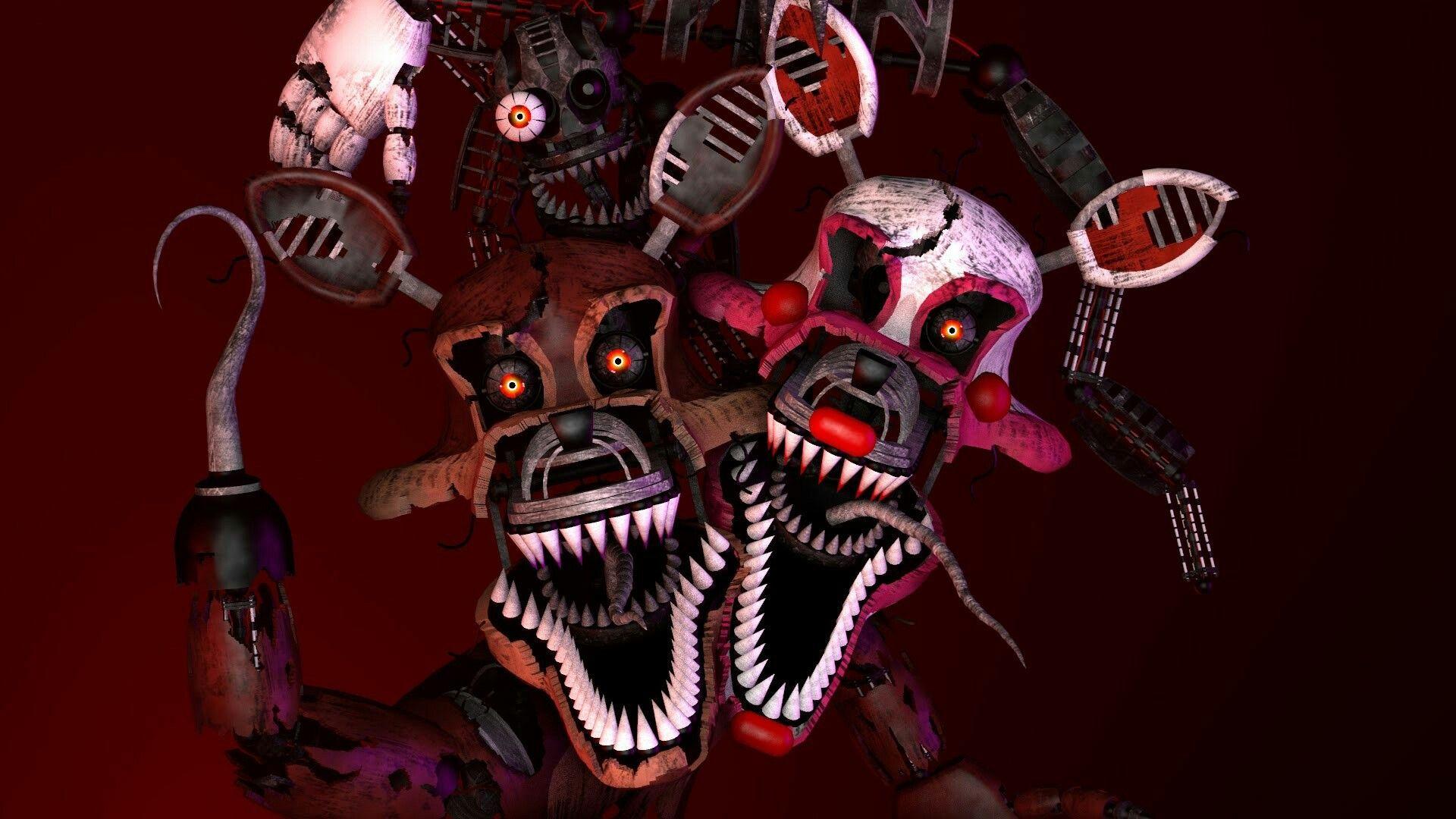 Aww! Me and Nightmare Foxy!. Our Friends and I! (FNAF)