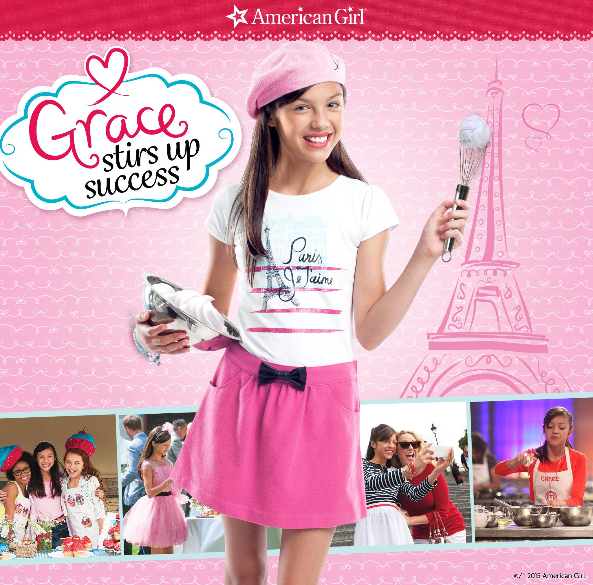 Wallpaper. Grace Stirs Up Success. Play at American Girl