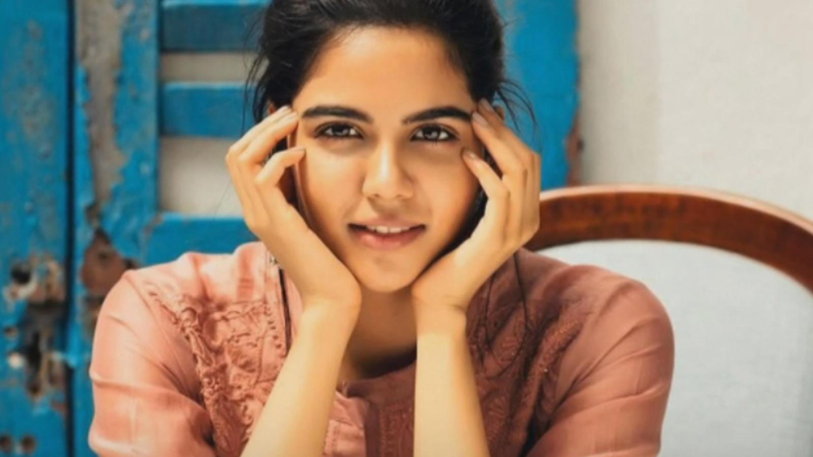 Kalyani Priyadarshan shared a video from BTS of Chitralahari