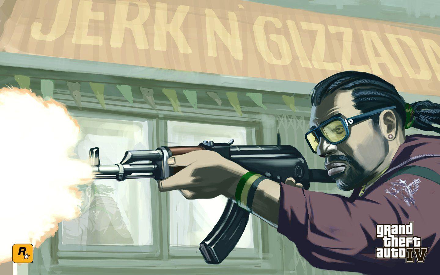 Grand Theft Auto IV GTA Wallpaper 18435 / Games
