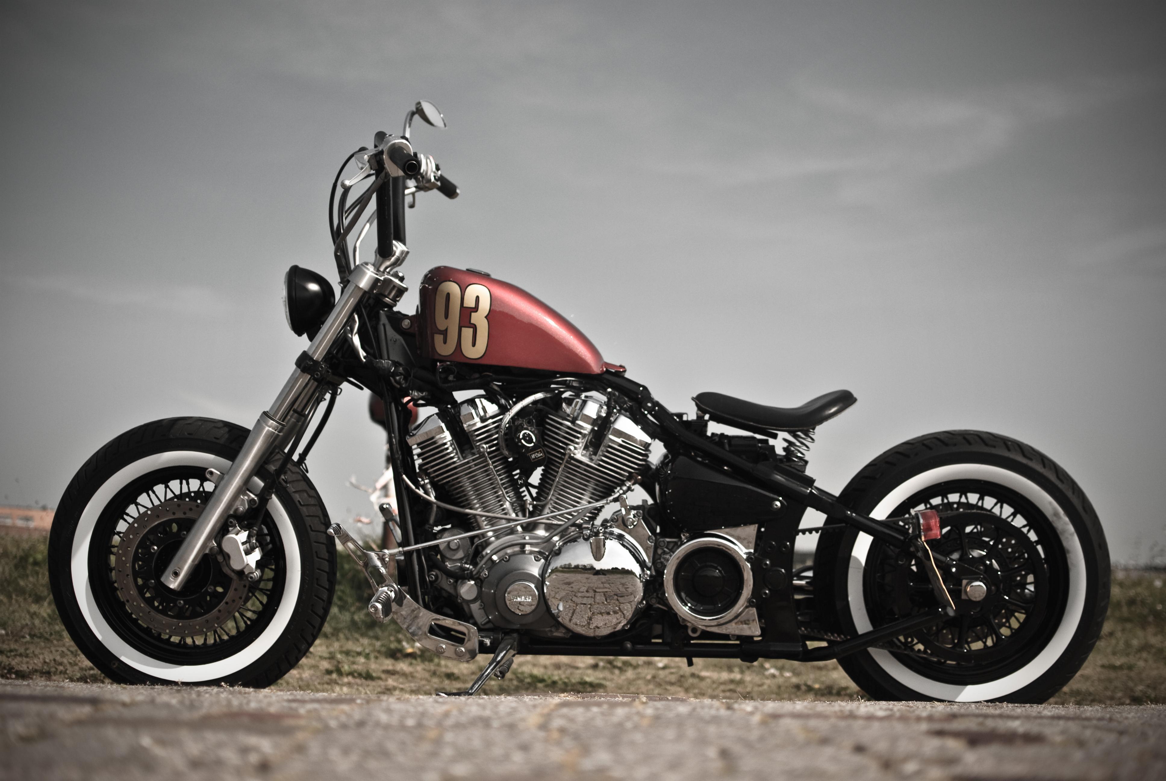 Harley Davidson, Chopper, Motorcycle, Cruiser, Wheel HD Wallpaper