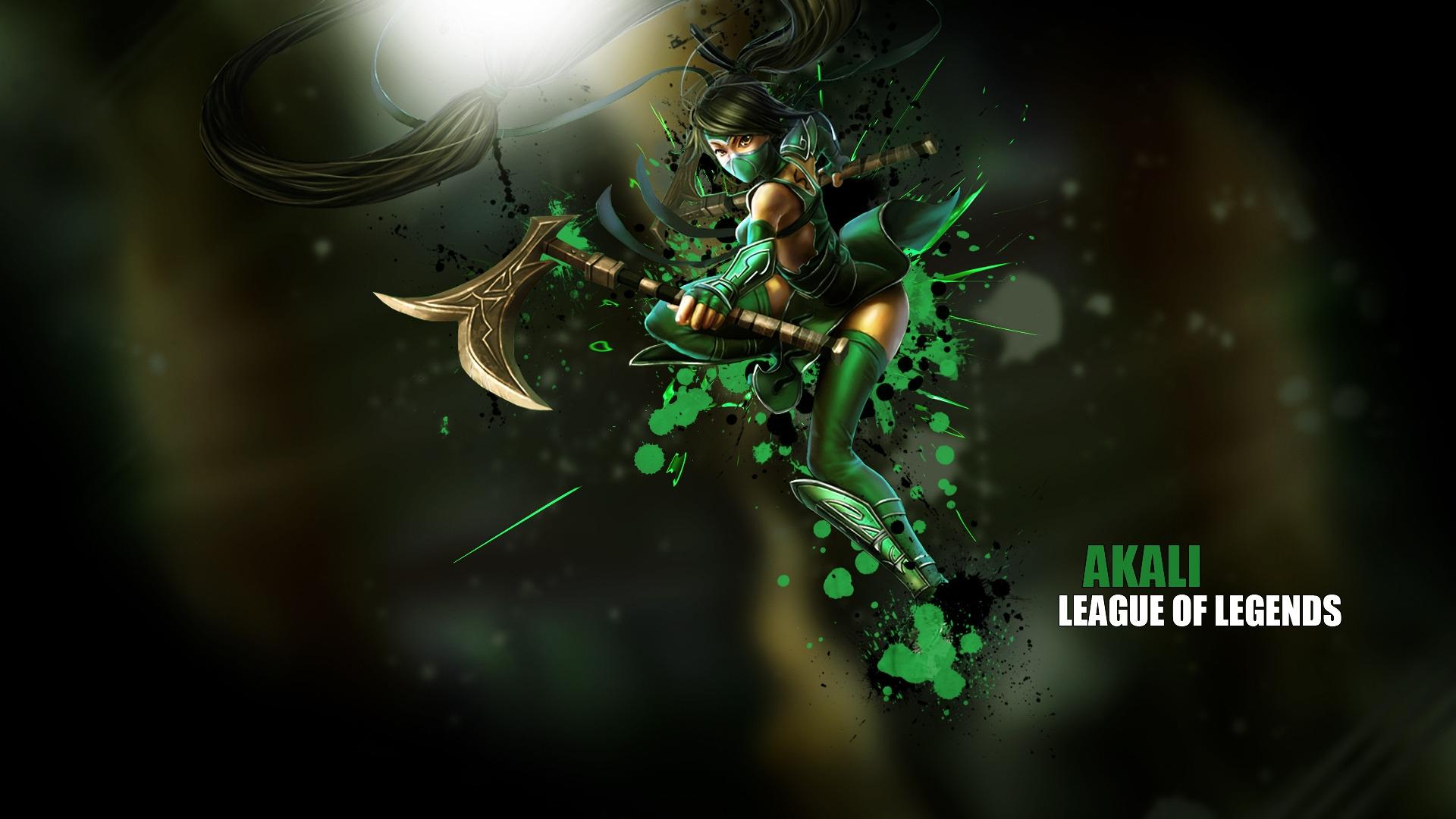 Download the Akali League of Legends Wallpaper, Akali League