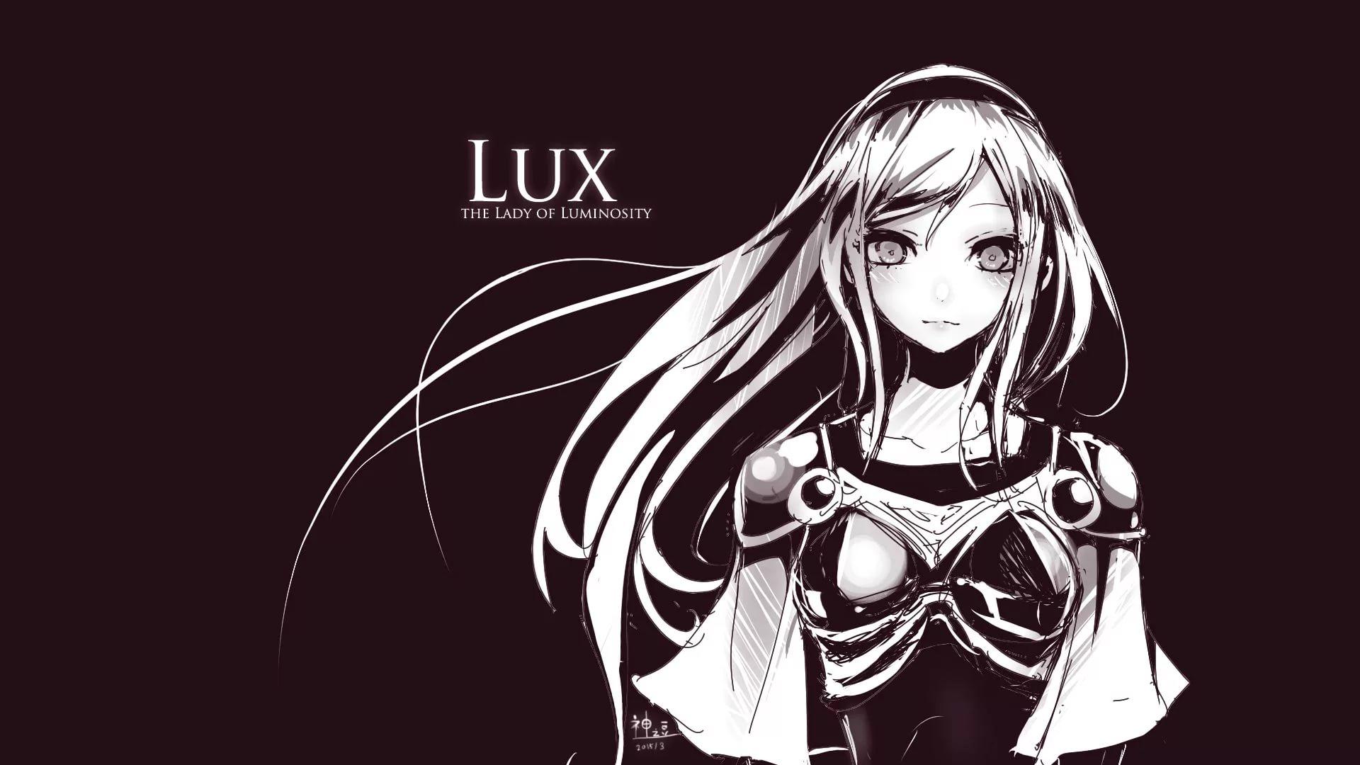 Lux League Of Legends HD Wallpaper free