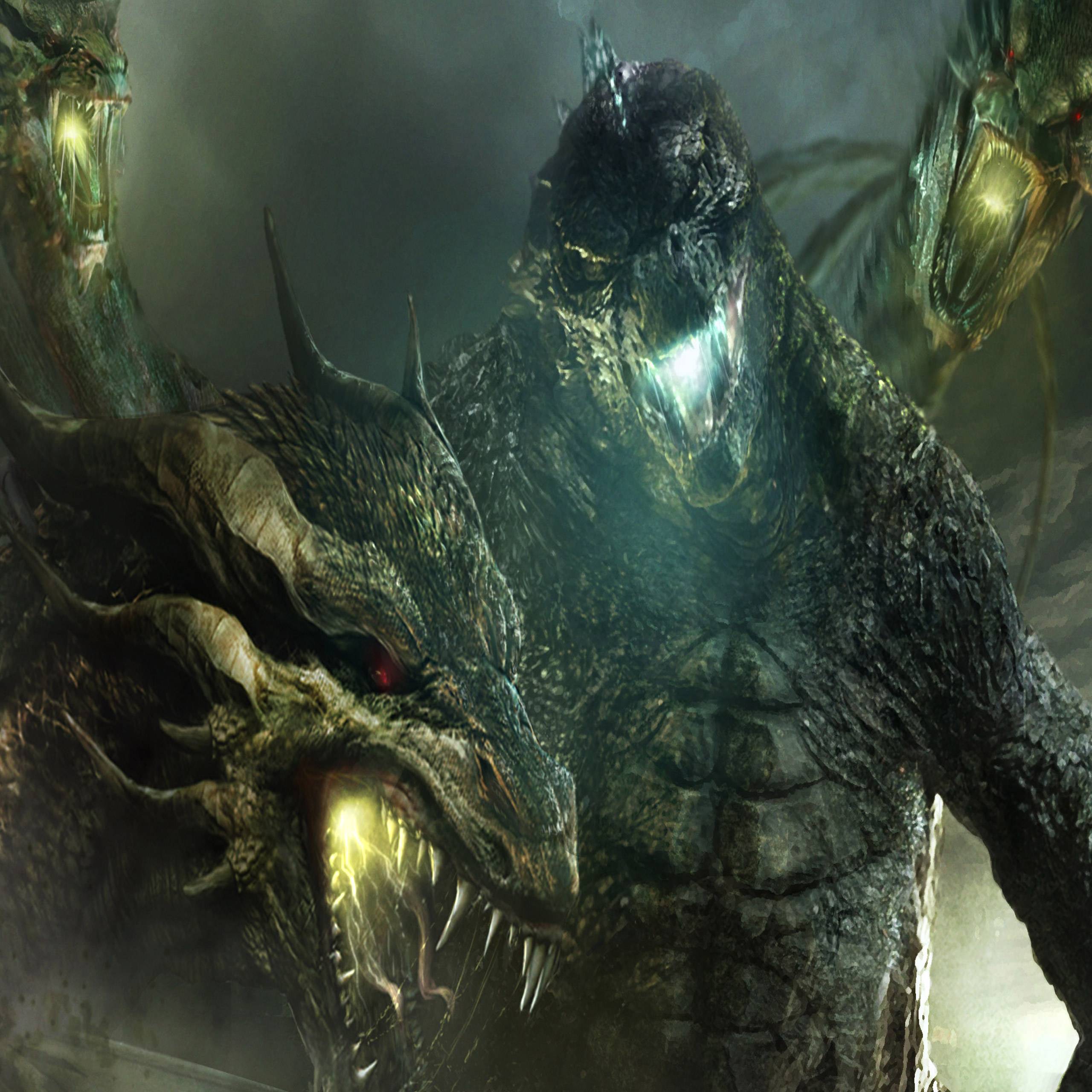 TITANS - Godzilla vs King Ghidorah wallpaper by Dark-Rider28 on DeviantArt