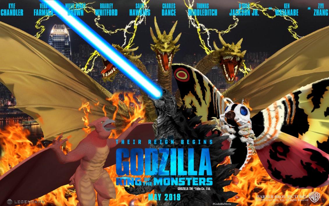 Godzilla: King Of The Monsters (Fanmade Wallpaper) By SP Goji Fan