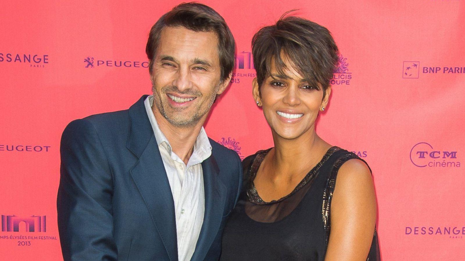 Halle Berry and Fiancé Olivier Martinez Marry in French Chateau
