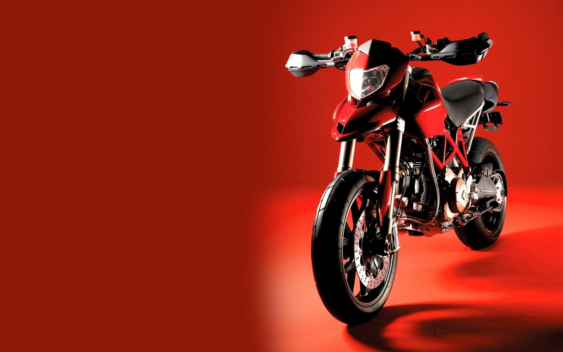 Ducati Hypermotard Red. iPhone wallpaper for free