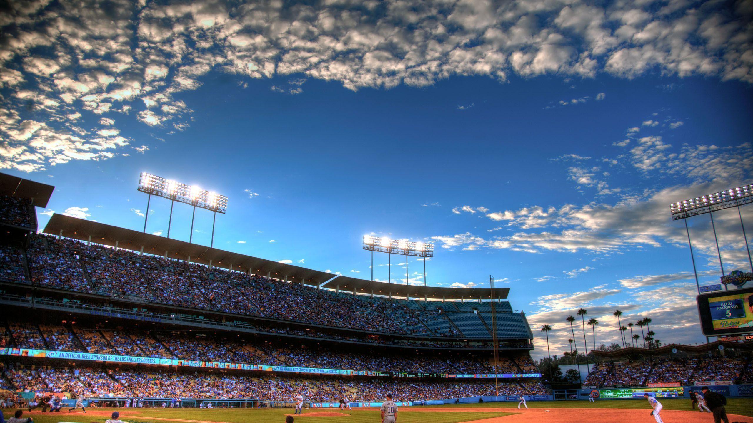 Fish Eye View Of The Los Angeles Dodgers Stadium Background, Picture Of  Dodger Stadium Background Image And Wallpaper for Free Download