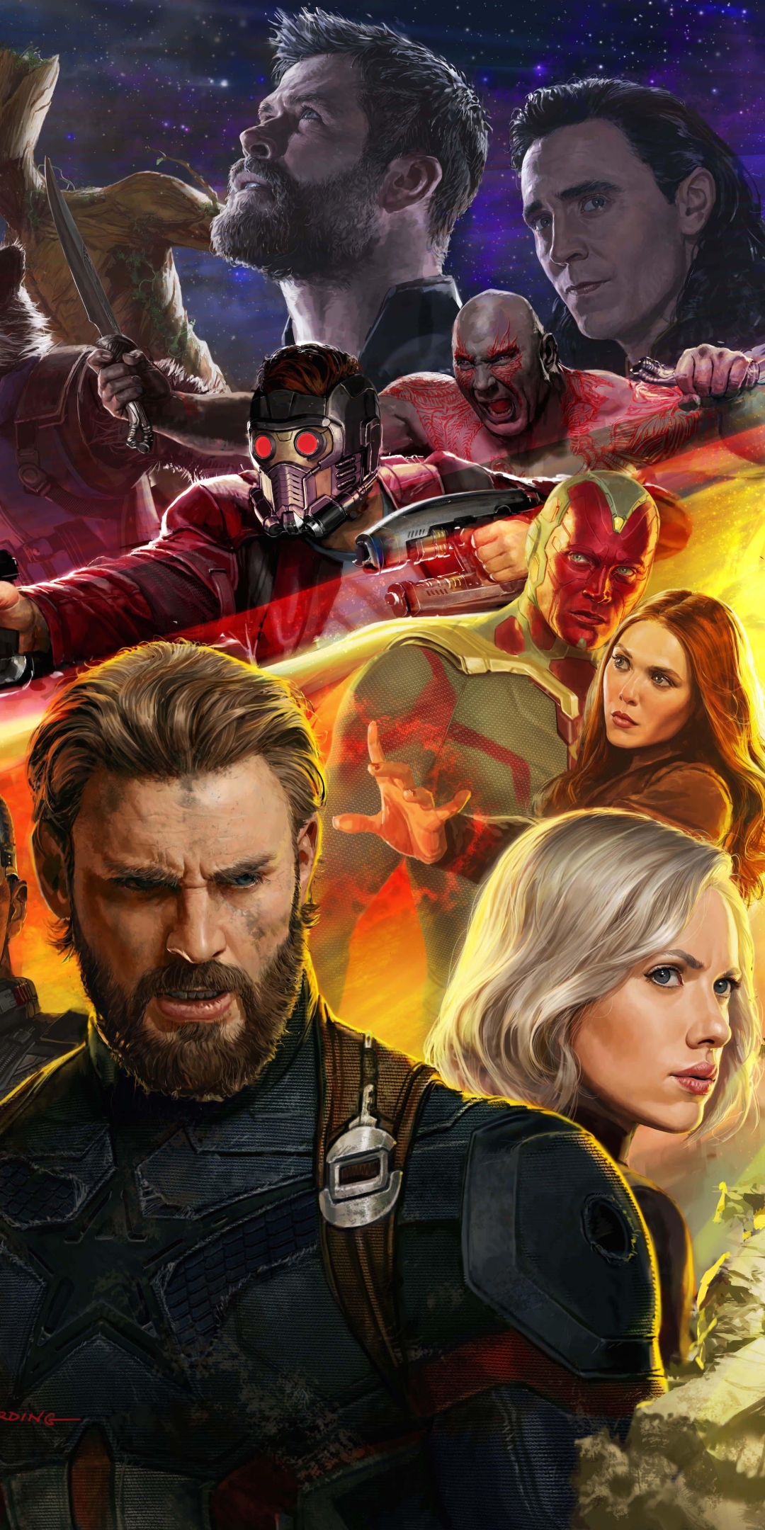 Movie Avengers: Infinity War (1080x2160)