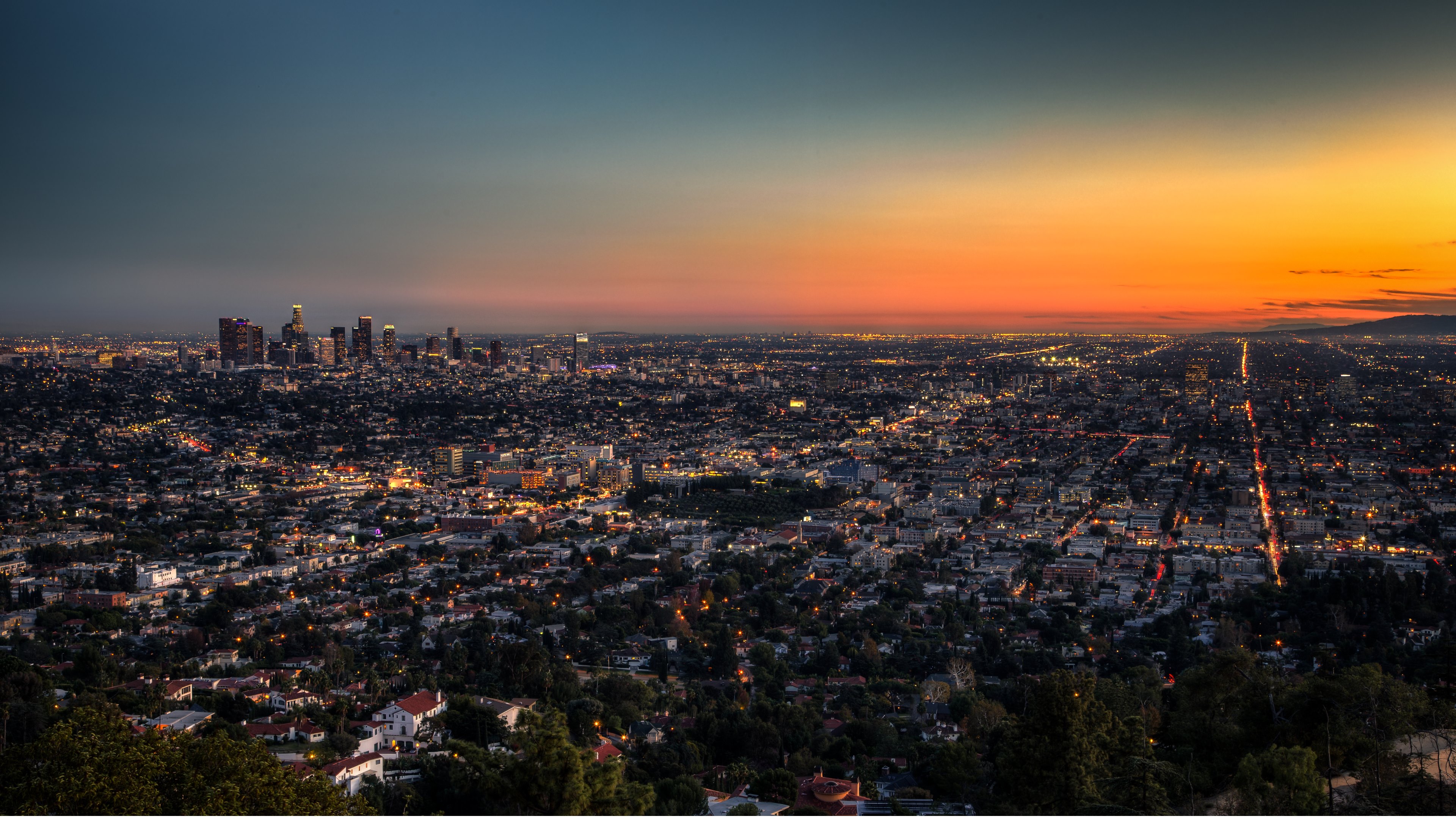 Los Angeles 4K Wallpaper