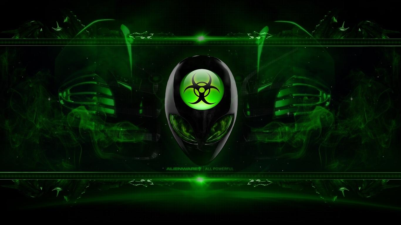 1366x768px Alienware Original Wallpaper