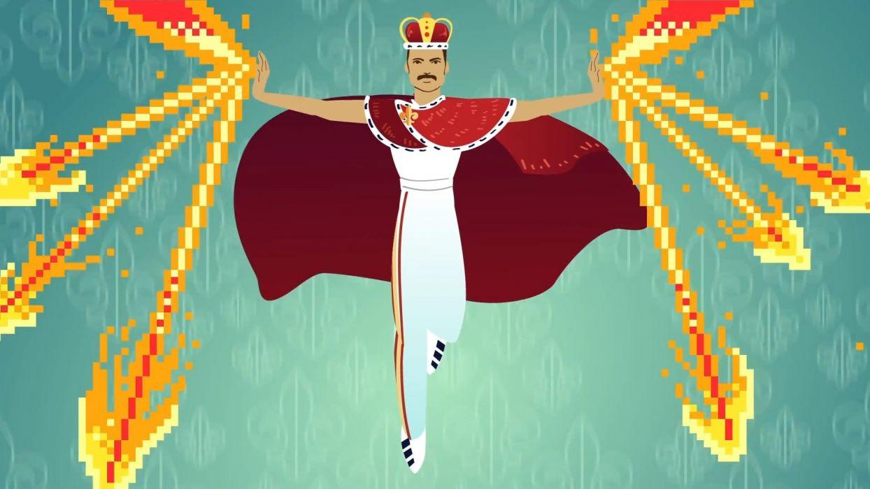 Freddie Mercury Queen music band Google Doodle wallpaperx1080