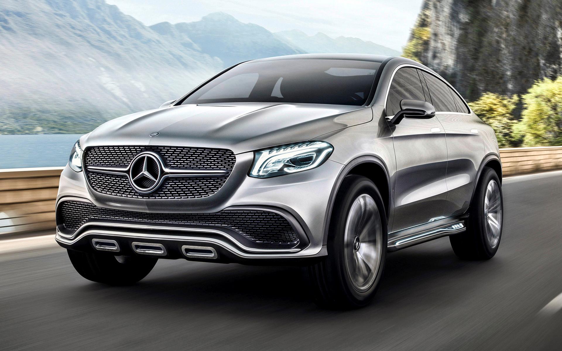 Mercedes Benz Concept Coupe SUV And HD Image