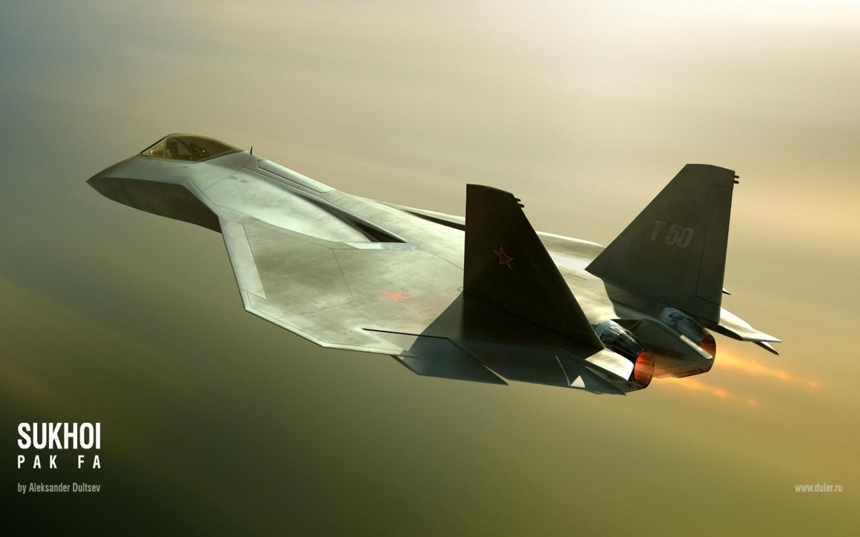 Sukhoi PAK FA Wallpaper