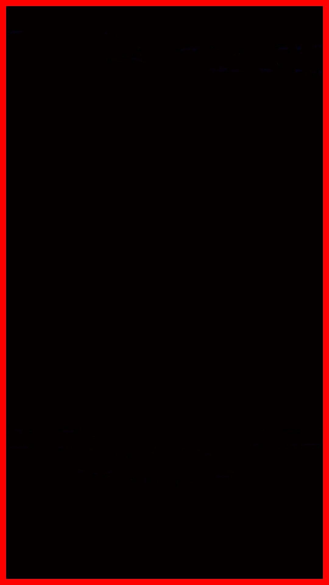 iPhone X Red Border Wallpaper