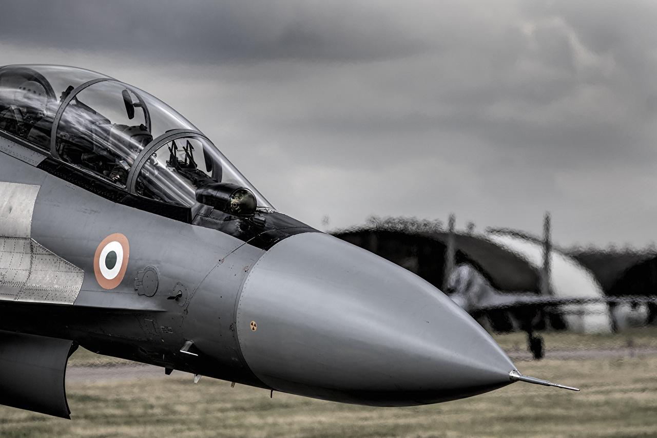 Wallpaper Sukhoi Su 30 Fighter Airplane Closeup Aviation