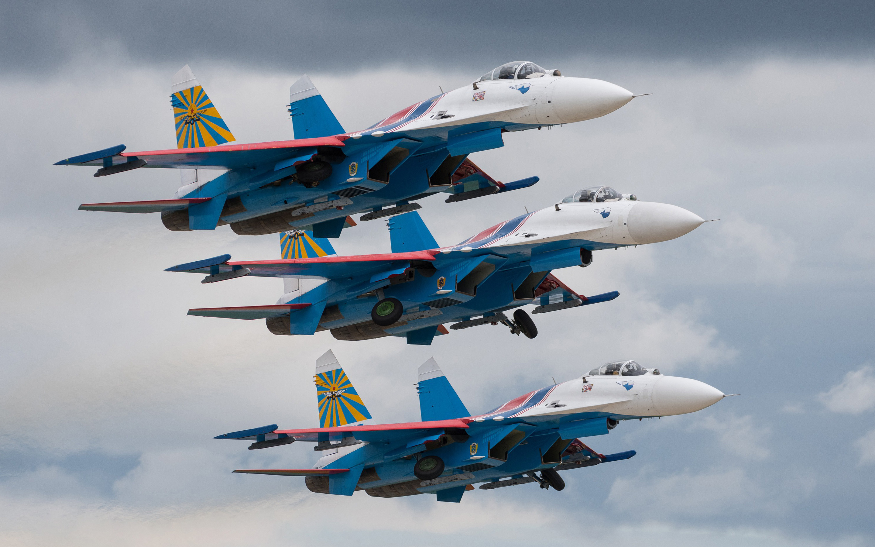 Sukhoi Su 27 Fighters Wallpaper